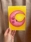 The moon